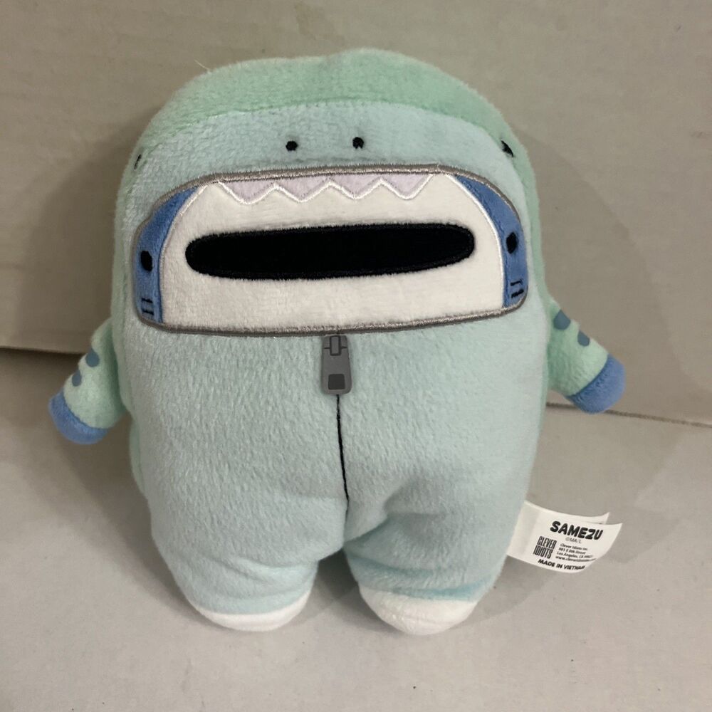 Samezu Jinbe 7 inch Costume Plush Whale as Tiger Shark Stuffed Animal